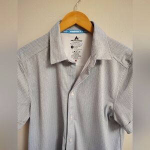 Artic Cool Men's Blue Checkered Shirt Size Medium